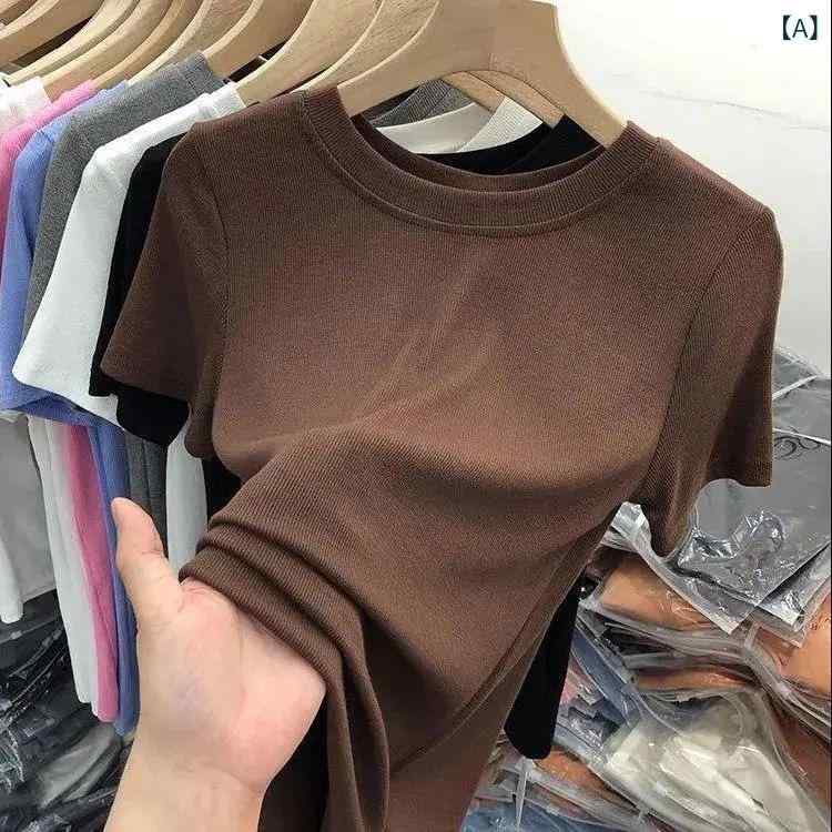 ティアード チュニック ブラウス ぽわん袖 レディース ソリッドカラー フェイシャルマスク Tシャツ レ..