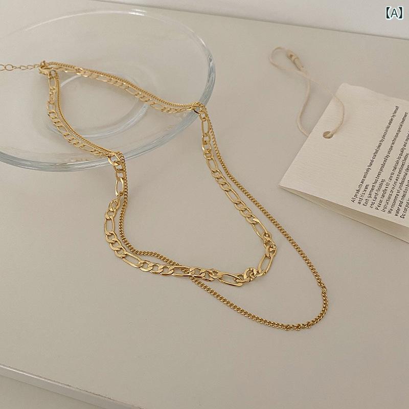 レイヤード ネックレス 重ね付け おしゃれ レイヤード ネックレス 重ね付け おしゃれ 欧米風の 多層は ..