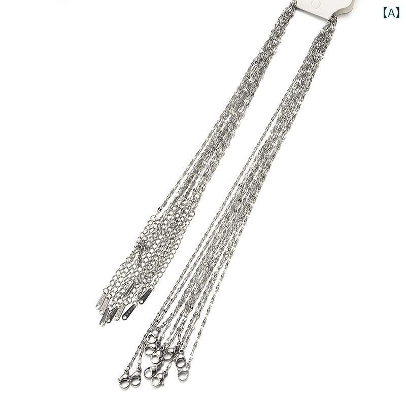 レイヤード ネックレス 重ね付け おしゃれ レイヤード ネックレス 重ね付け おしゃれ り 18 k ステンレス チェーン 炉内 真金 十字 チェーン 唇 チェ...