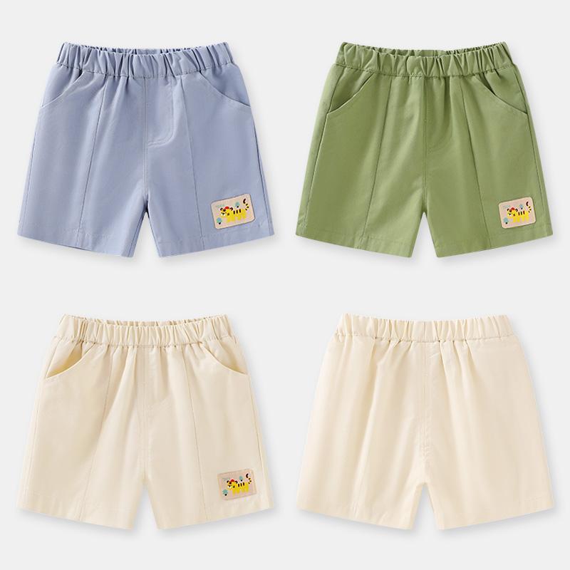 動きやすい 柔らかい かわいい 新生児 キッズ 赤ちゃん ベビー服　半袖　セット 男の子用 ショート パンツ 夏 2025年 子供用 ベビー 夏用 薄手 カジュアル 服