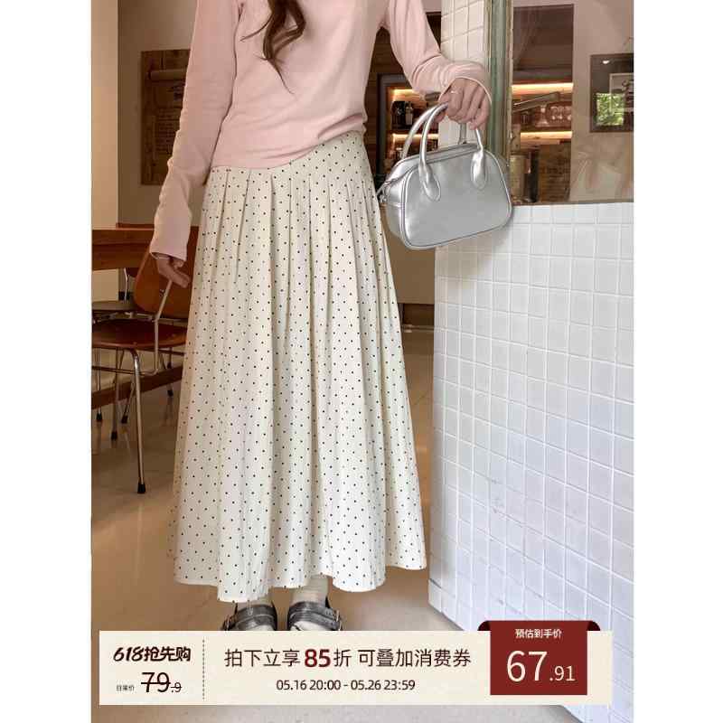 Aラインスカート ボトムス カジュアル シンプル ゆったり 薄手 ゆったり きれいめ カジュアル 着痩せ ..