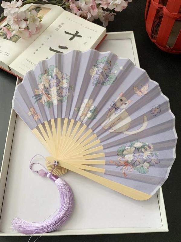 日本扇子 折りたたみ おしゃれ シンプル 扇子　和風 シェル ファン 風 綿 扇子 かわいい ミニ 夏 ポー..