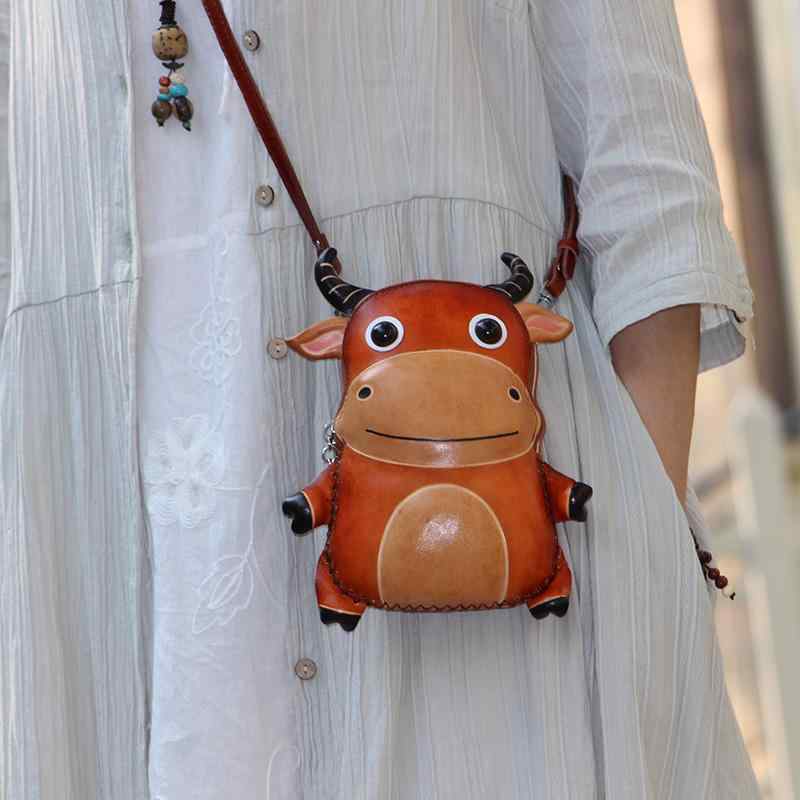 おしゃれ 小さめ シンプル メッセンジャー バッグ　ショルダー ツリー ペースト レザーショルダーバッ..