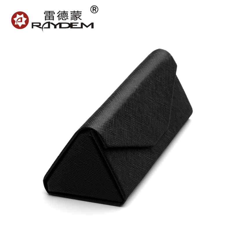 携帯眼鏡ケース サングラス収納 おしゃれ メガネ　ケース　サングラス 三角 折りたたみ サングラス ボ..