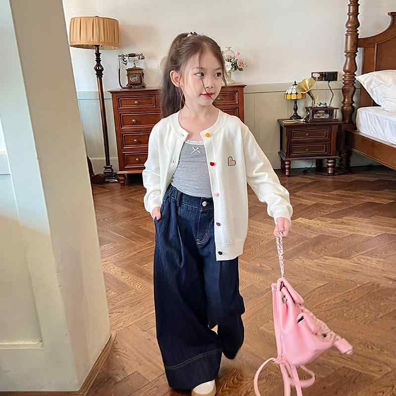トップス 防寒 かわいい 暖かい シンプル 子供服　セーター　ニット ガーデニアの 成長 物語 子供服 女..