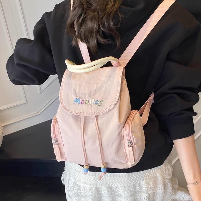 女性 かわいいリュック 韓国 オシャレ リュック　レディース　おしゃれかわいい 韓国製 ナイロン 布 バ..