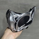 仮面 マスク レディース メンズ コスプレ 仮装 仮面 パーティ コスプレ モータルコンバット アブソリュートゼロ 防寒 ハーフ フェイスマスク コスプレ 撮影...
