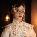 仮面 マスク レディース メンズ コスプレ 仮装 目隠し 仮面 パーティ コスプレ 舞踏 会 マスク 半面 レトロ 衣装 ベール 漢服 アクセサリー タッセル ...