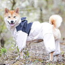 犬服 防水 防風 撥水 軽量 通気 ペット服 犬用 レインコート 中 大型 犬用 ペット レインコート 4本 足 防水 オールインクルーシブ 柴犬 秋 ジャケ...