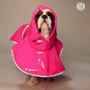 犬服 防水 防風 撥水 軽量 通気 ペット服 犬用 レインコート RUYPET エルフ シリーズ 犬用 ケープ レインコート 防水 犬 服 小型 中型 柴犬 ...