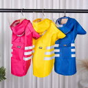犬服 防水 防風 撥水 軽量 通気 ペット服 犬用 レインコート 犬用 ケープ レインコート ペット フル カバー 柴犬 ゴールデンレトリバー 専用 防水 防...