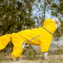 雨具フード付き 着せやすい 濡れにくい 梅雨対策 おしゃれ 犬用 レインコート 中型 犬 大型 ハスキー ボーダーコリー ゴールデンレトリバー アラスカン ラ...