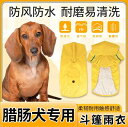 雨具フード付き 着せやすい 濡れにくい 梅雨対策 おしゃれ 犬用 レインコート ダックスフント 専用 犬用 レインコート 小型 ケープ スタイル 反射 ストリ...