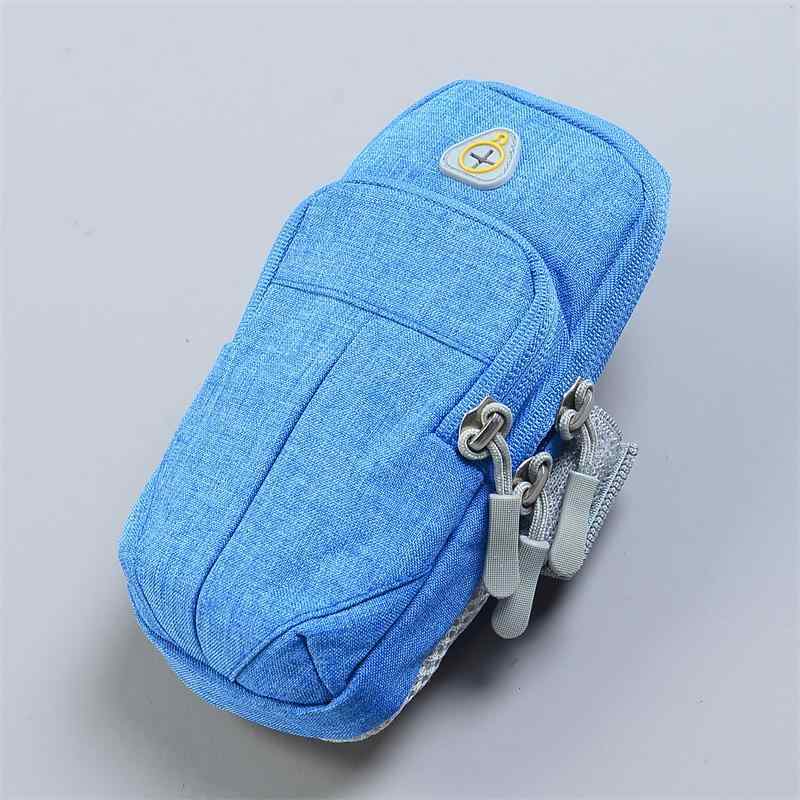 揺れにくい 軽量 撥水 軽快ランポーチ ランニングポーチ　バッグ ユニセックス アーム バッグ 108 L 80..