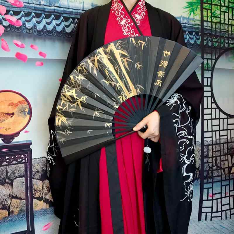 インテリア 開運扇子 和風扇子 和柄 和風 扇子　和風 レトロ 扇子 両面 チャイナ風 漢服 衣装 誇張 ド..