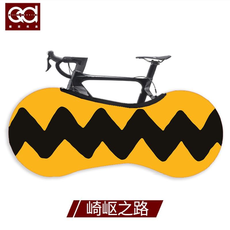 破れにくい 厚手 サイクルカバー 子供用 丈夫 防水 飛ばない バイク　自転車　カバー 陳 珍同 型 ロード 自転車 タイヤ カバー ラフ 柄 保護 バッグ ホイールカバー