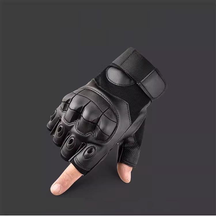 滑り止め 耐摩耗 暖かい 手袋 日焼け防止 ジム 特殊 部隊 タクティカル グローブ ハーフフィンガー メ..