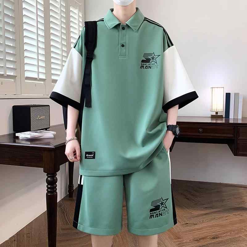 冷感 防シワ クール ひんやり 涼しい Tシャツ　メンズ　セットアップ 13 サマー スーツ ボーイ 15歳 中..