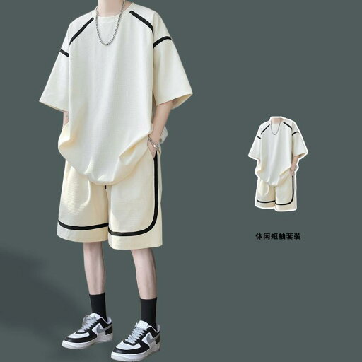 冷感 防シワ クール ひんやり 涼しい Tシャツ メンズ セットアップ 夏の の ゆったり 半袖 Tシャツ メンズウェアと ショート パンツ な 学生 スーツ セット 冷感 防シワ クール ひんやり 涼しい Tシャツ メンズ セットアップ 夏の の ゆったり 半袖 Tシャツ メンズウェアと ショート パンツ な 学生 スーツ セット