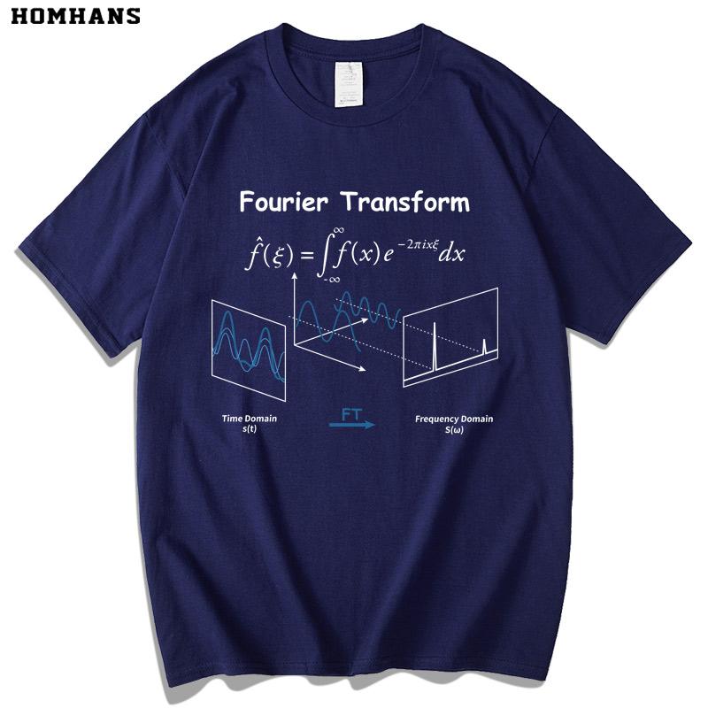 冷感 防シワ クール ひんやり 涼しい メンズ　Tシャツ　セットアップ フーリエ 変換 式 プリント 半袖 ..