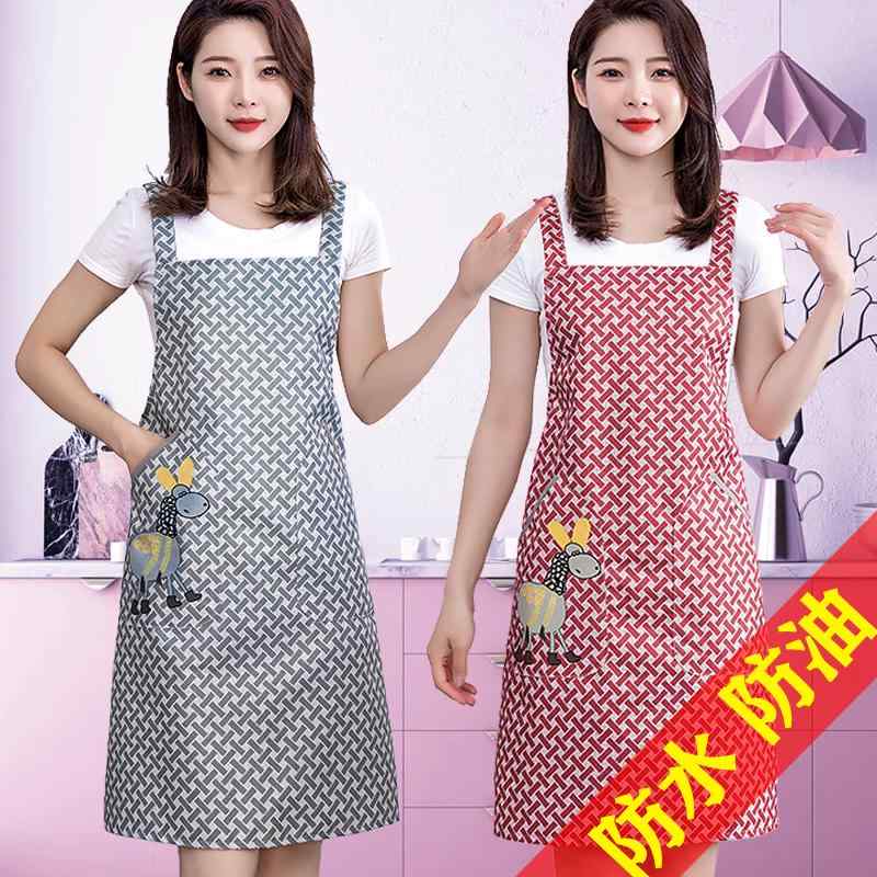 首掛け シワ防止 汚れにくい シンプル おしゃれ ワークエプロン エプロン　キッチン　 キッチンでの 女性用 ショルダーストラップ 付きの 防水 エプロン 仕事や アウトドア用の 家庭用 油 汚れ 防止 ウエスト バンド レディース スタイリッシュな 作業着