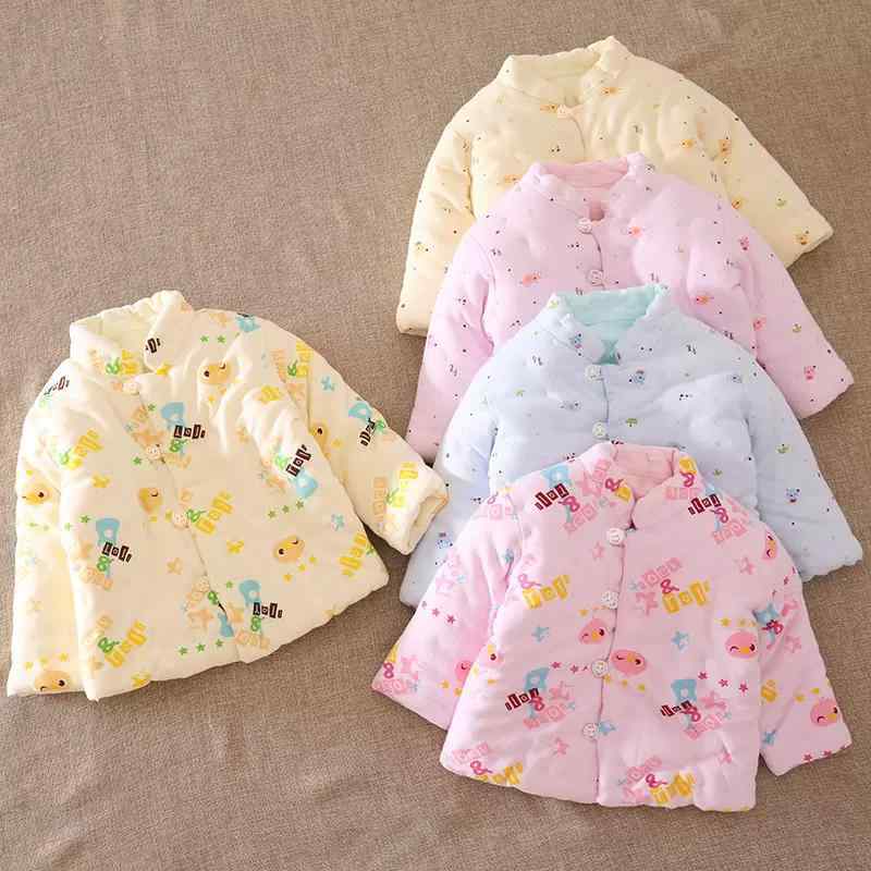 おしゃれ かわいい 子ども服 ルームウェア 部屋着 防寒 ベビー服 春秋 ベビー 綿 コットンジャケット 新生児 子供 厚手 コットンコート 幼児 子供服 トッ...