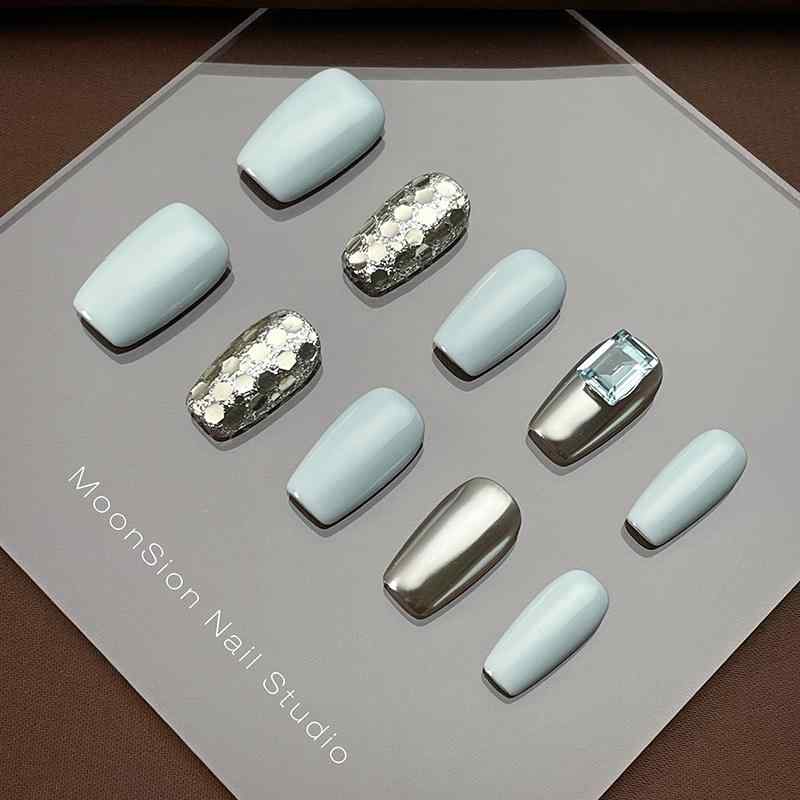 韓国ネイル マグネットネイル フラッシュネイル キラキラ ネイル アート パッチ MOONSION ウェアラブル..