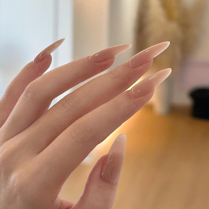 韓国ネイル マグネットネイル フラッシュネイル キラキラ ネイル アート パッチ 2025年の なの ウェアラブル ネイル ハイエンド 華 飛の 同じ ヌード ネイルアート ステッカー アーの つけ 爪