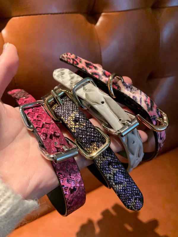 シンプル 短め カジュアル おしゃれ Y2K チョーカー　ネックレス　レディース Tangluo カラフルな パイソン 柄 チョーカー ネックレス レディース パンク ホットティー スタイル 甘くて クール Y2K サブカルチャー