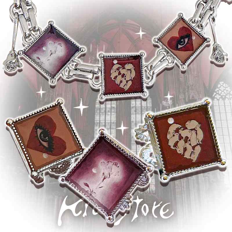 ゴシック調 レザー シンプル 短め カジュアル チョーカー　アクセサリー　レディース Y2K 油絵 スクエアネックレス リング サブカルチャー 甘くて クールで ホットな 女の子 マイ ラール ゴシック パンク ダーク