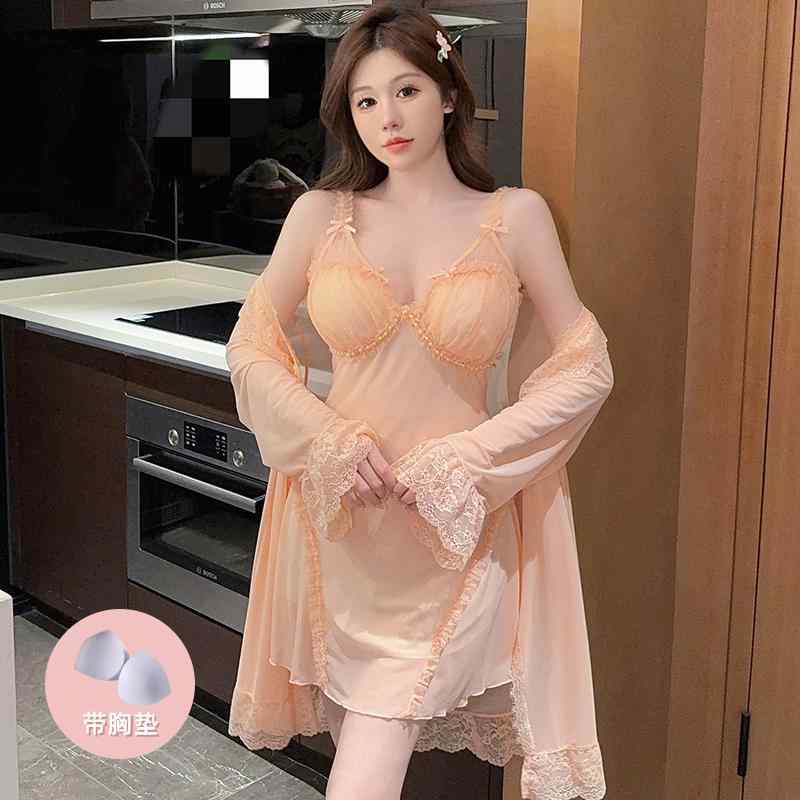 キャミソール ショート丈 ルームウェア 部屋着 レディース インナー ナイト シルクのような 涼しい パジャマ。 夏用。 魅惑的 胸 パッド 付き。 メッシュ ...