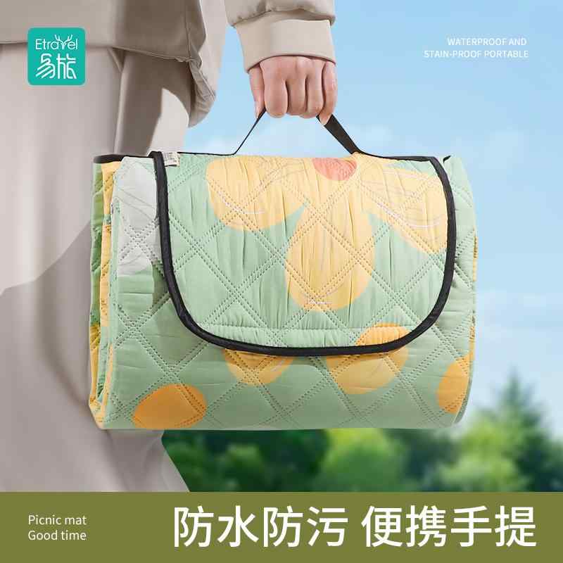 防湿布 テント キャンプ 厚手 アウトドア お出かけ 　屋外　マット 持ち 運びに 便利な ピクニック マ..