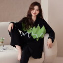 パジャマ ブラトップ カップ付きインナートップス パジャマ レディース かわいい チャオ ベイ ヤン パッド パジャマ レディース 春秋用 綿 長袖 カーディガ...