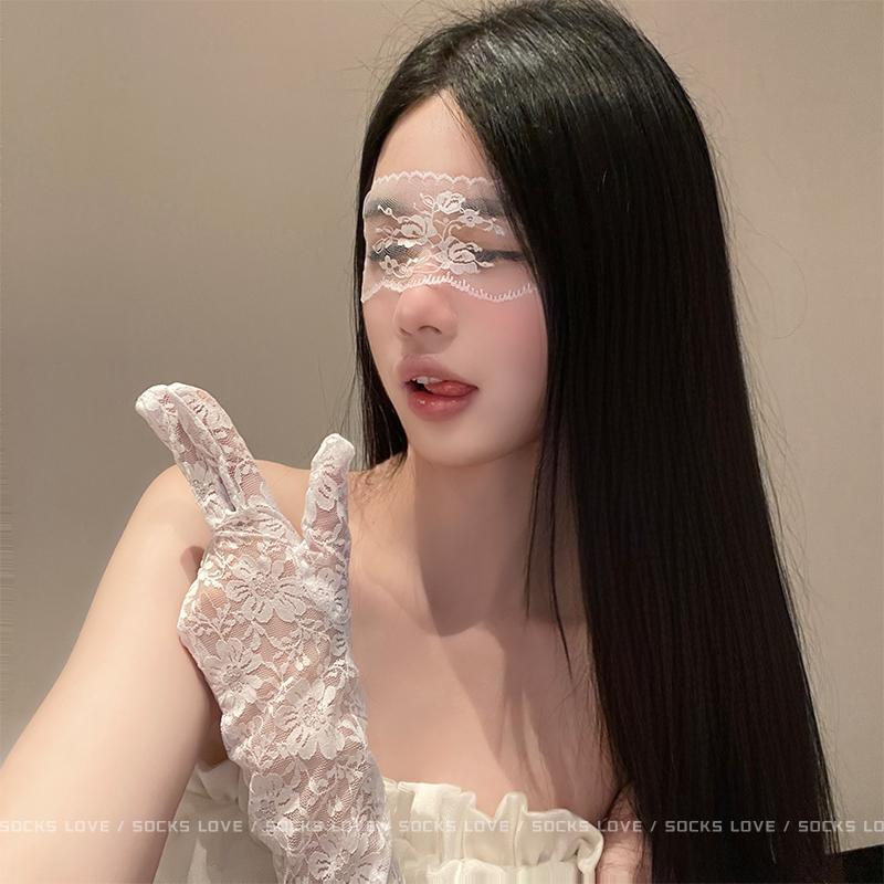 かわいい おしゃれ 睡眠グッズ 快眠グッズ ナイトマスク 快適 アイマスク　睡眠　遮光 レースの 目隠し..