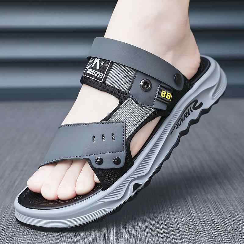 快適 カジュアルシューズ 普段使い フラットソール スリッパ　シューズ　カジュアル 夏の アウトドア用 メンズサンダル 革 高級 ドライビング ビジネスと レジャー ソフト ソール 滑り止め ビーチ ベトナム スリッパ