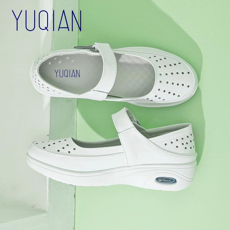 快適 カジュアルシューズ 普段使い シューズ　スリッパ　カジュアル ナースシューズ レディース ソフト ソール 新 快適 ぺたんこ 厚底 通気性 向上 防臭 疲れにくい 足が 滑りにくい 白 夏