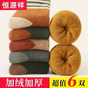 あったかソックス 冷え防止 冷え性 防寒靴下 ソックス 靴下 カバー Hengyuanxiang 厚手 ソックス レディース 冬用 テリー 北東 裏起毛 ミドル...