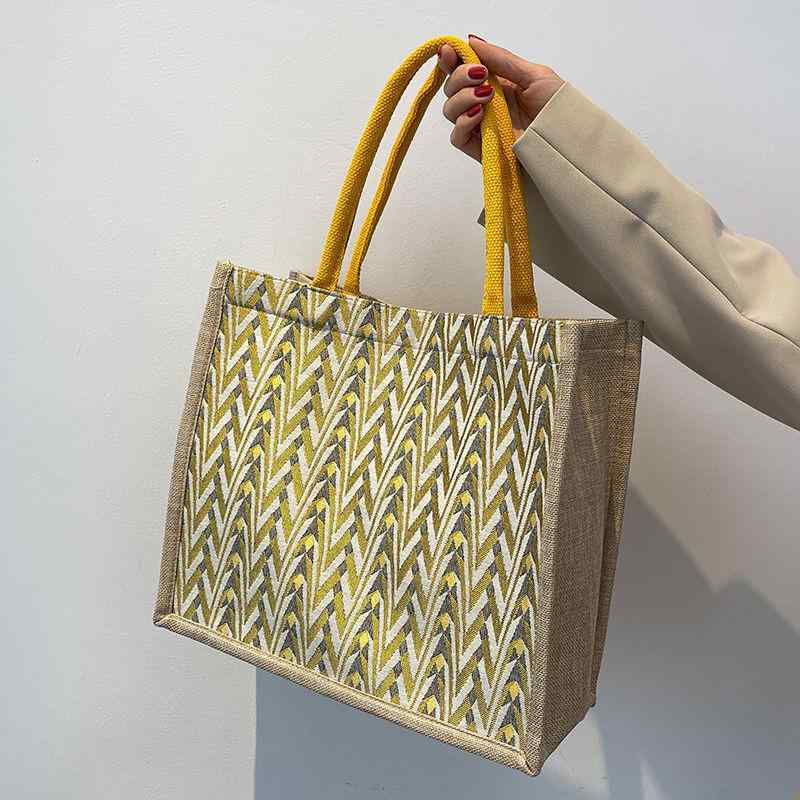 大容量 収納バッグ 防水バッグ 大きい袋 バッグ　収納　梱包 リネン ハンドバッグ レディース バッグ ..