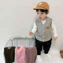 子ども服 ベビー服 赤ちゃん服 暖かい カワイイ おしゃれ 子供服 ニット セーター 春秋 ベビー ニット ベスト 男の子と 女の子用 ウール コットンベスト 赤ちゃんの お出かけ用 ウエスト コート カーディガン