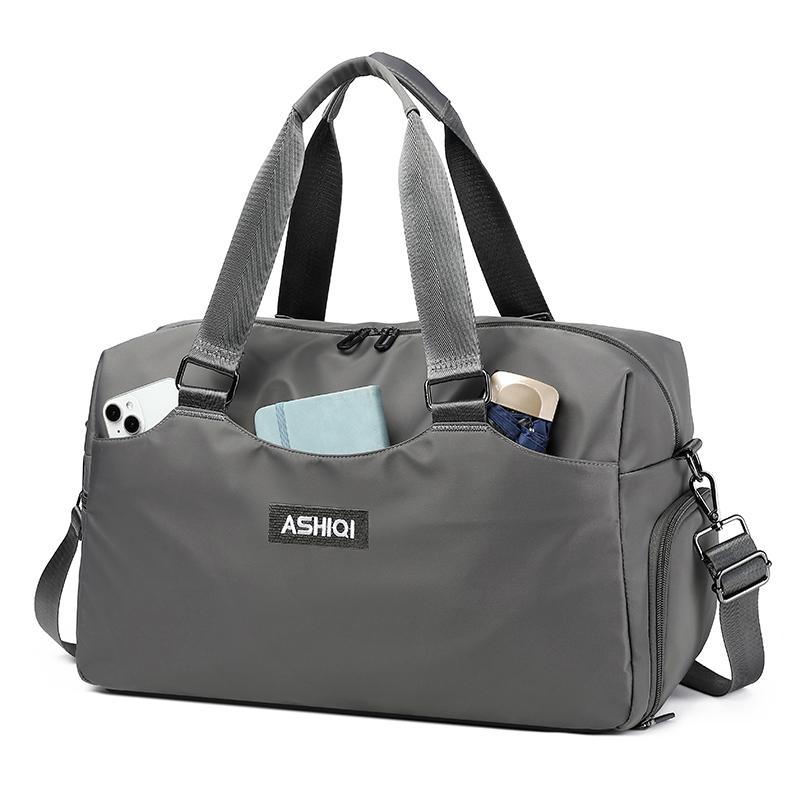 おしゃれ カジュアル 大容量 軽い バッグ ハンドバッグ トラベル メンズ短 距離 旅行 バッグ 大容量 軽量 荷物 レディース 収納 ウェット＆ ドライ フィットネス
