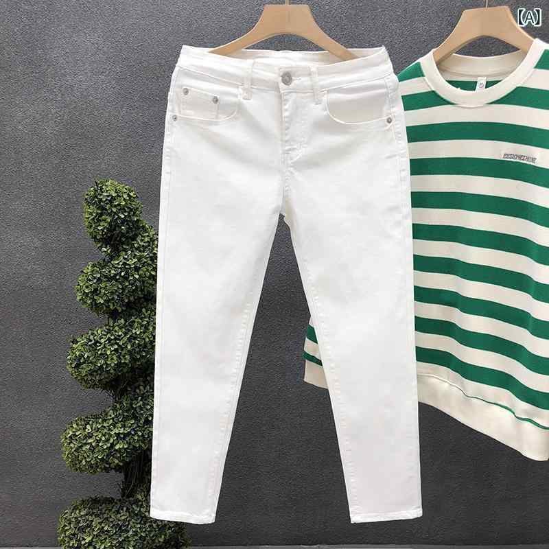 ジーンズ メンズ スキニーパンツ ジーンズ メンズ スキニーパンツ スピリチュアル ボーイ ホワイト ジ..