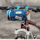 無地 濡れ防止 装着簡単 防水 大容量 マウンテンバイク ホルダー バッグ 自転車 バッグ フロント ビーム マウンテンバイク 収納 防水 ロード バイク スマ...