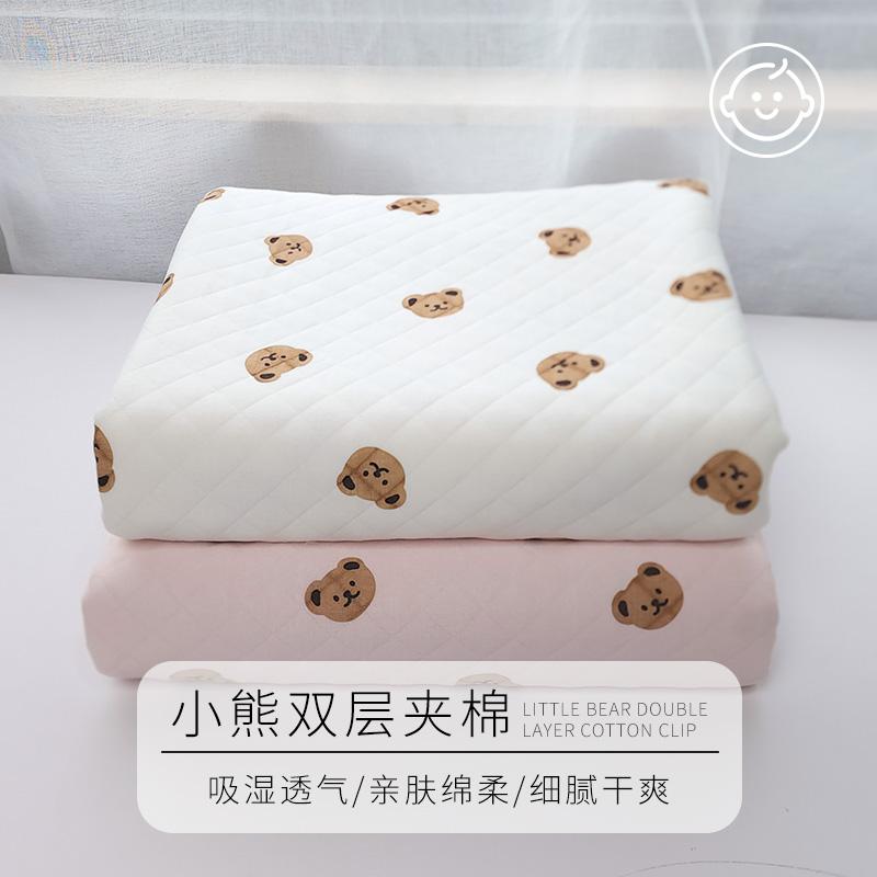 接着 アイロン 繊維 素材 布　生地　無地　 キルティング 生地 厚手 ベビー 秋冬用 綿入り ジャケット 暖かい 服 裏地 DIY