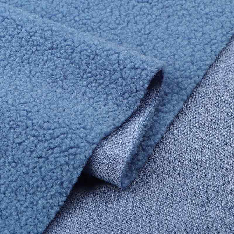 接着 アイロン 繊維 素材 布　生地　無地　 衣類 アクセサリー 厚手 ラムウール 暖かい プラッシュ コーラル フリース DIY コート 人形 フランネル 裏地 生地