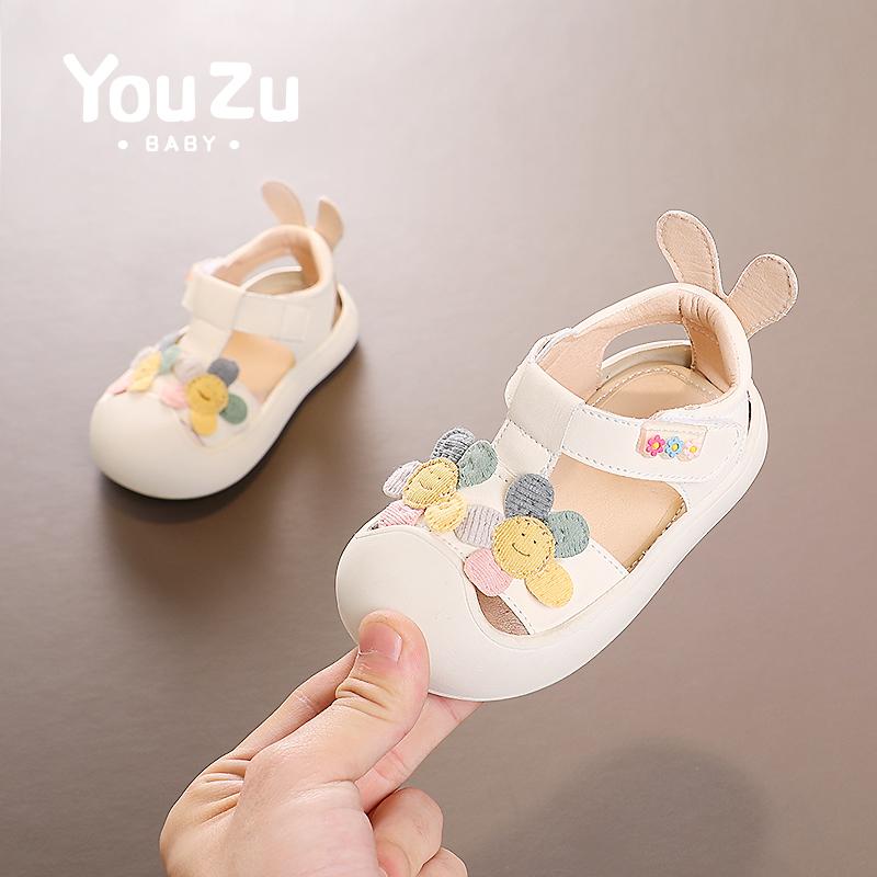 つなぎ かわいい カジュアル 着やすい 赤ちゃん　パジャマ　ベビー服 花柄 ベビー ガール サンダル 柔..