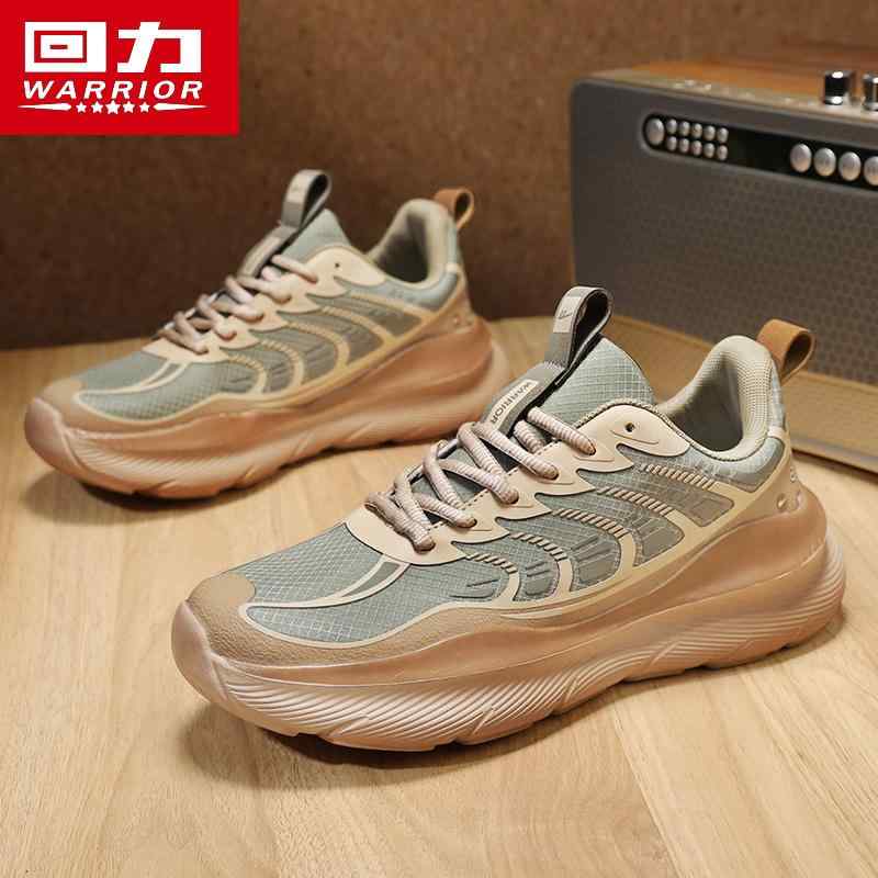 フィットネスシューズ 軽量 室内 ジム ランニング　シューズ　カジュアル Warrior メンズシューズ 2025 春 軽量 通気性 フィットネス ランニング シューズ メンズカジュアル スポーツ