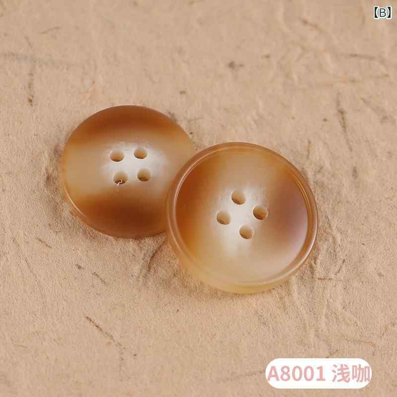 バランスケア　楽天市場店の手芸 リメイク ボタン　ラウンド　アクセサリー レディース コート ウィンドブレーカー パターン ボタン メンズスーツ カジュアルウェア 樹脂｜アングル3