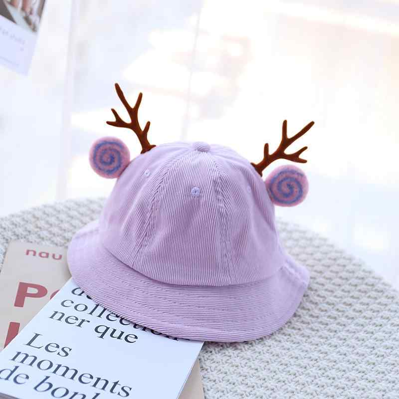 かわいい おしゃれ かぶりもの 帽子　うさぎ耳　かわいい 鹿の 角の 耳の コーデュロイ 漁師の 帽子 黄色の かわいい 子供用 洗面 器 幼稚園の 男の子と 女の子 親子