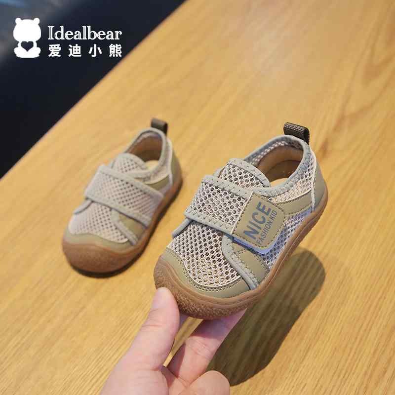 歩きやすい 速乾 着脱簡単 ベビー　シューズ　かわいい 夏用 ベビー ボーイ メッシュ シューズ 1 ～ 3..