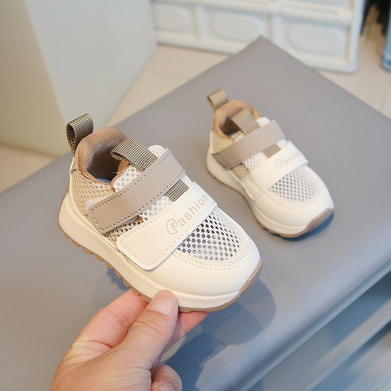 歩きやすい 速乾 着脱簡単 赤ちゃん　靴　シューズ 男の子用 幼児用 シューズ 春夏の ベビー ソフト ボ..